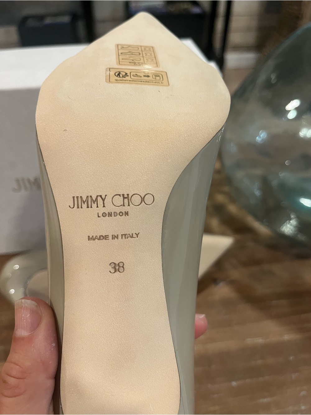 NIB** Jimmy Choo Cheri 85 Pumps - Picture 10 of 11